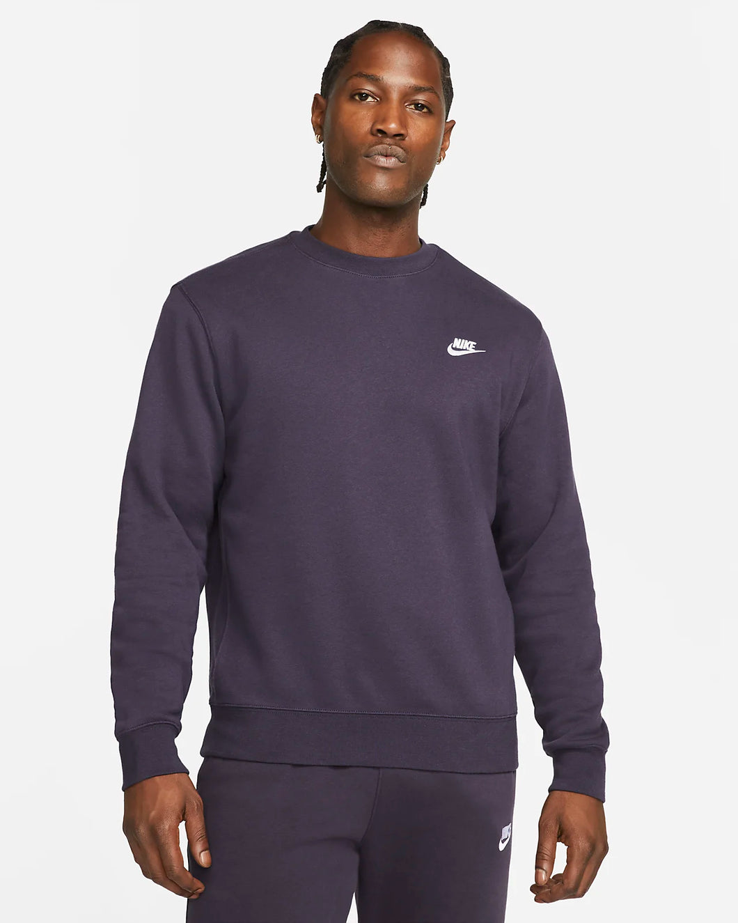 Nike Sportswear Club Sweatshirt Fleece Cave Purple BV2662-540