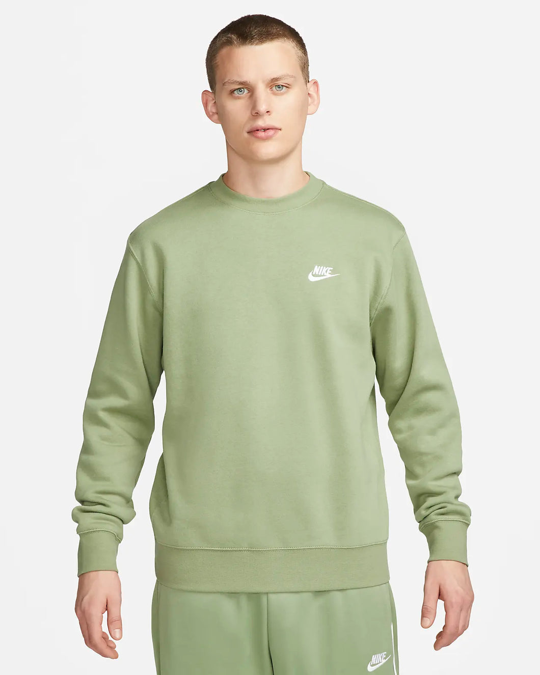 Nike Sportswear Club Sweatshirt Fleece Oil Green BV2662-386