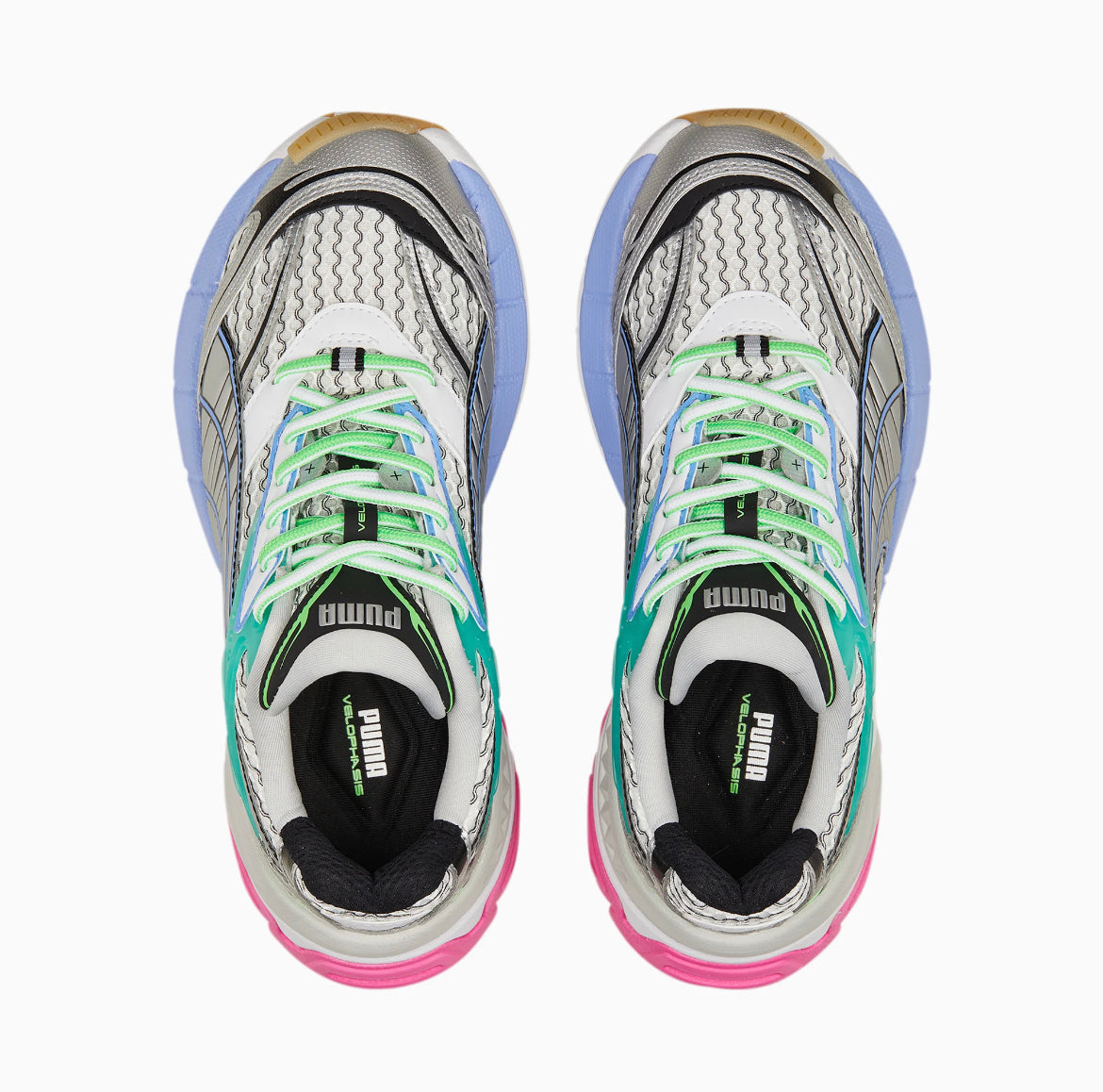 Puma Velophasis Phased Sneaker white black lavender 389365-03