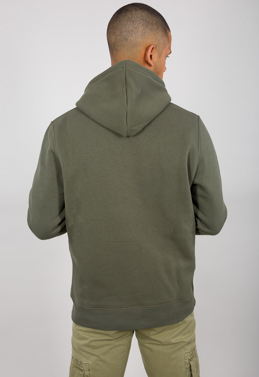 Alpha Industries Basic Hoodie darkolive 178312-142