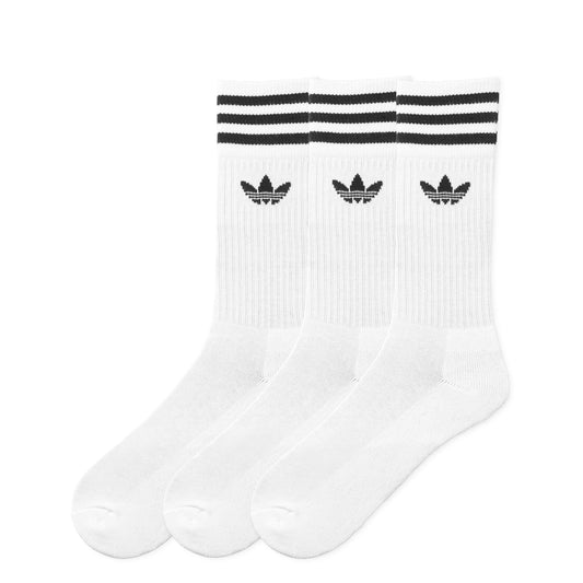 Adidas Socken Crew 3er Pack white black S21489