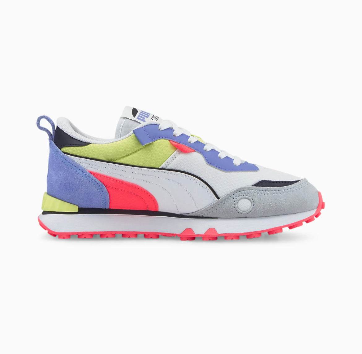 Puma Rider FV Sneaker White Purple 387672-007