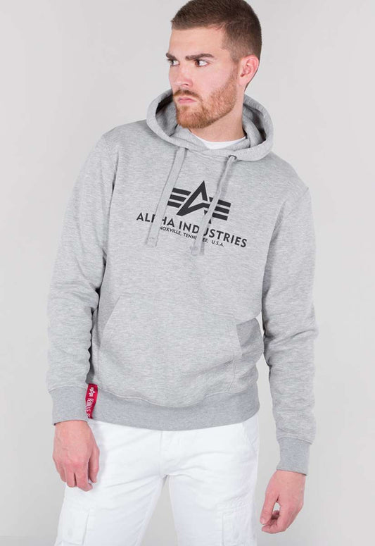 Alpha Industries Basic Hoodie hellgrau 178312-17