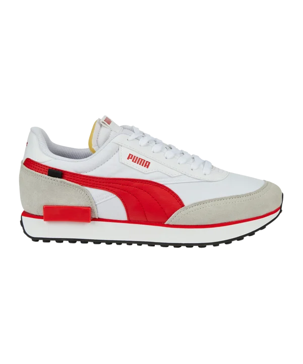 Puma Future Rider Play On Sneaker white red 371149-090