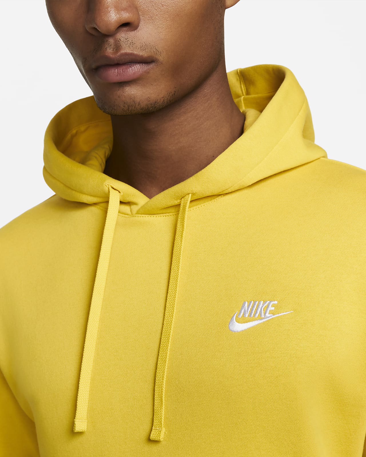 Nike Sportswear Club Pullover Hoodie Fleece vivid sulfur BV2654-709