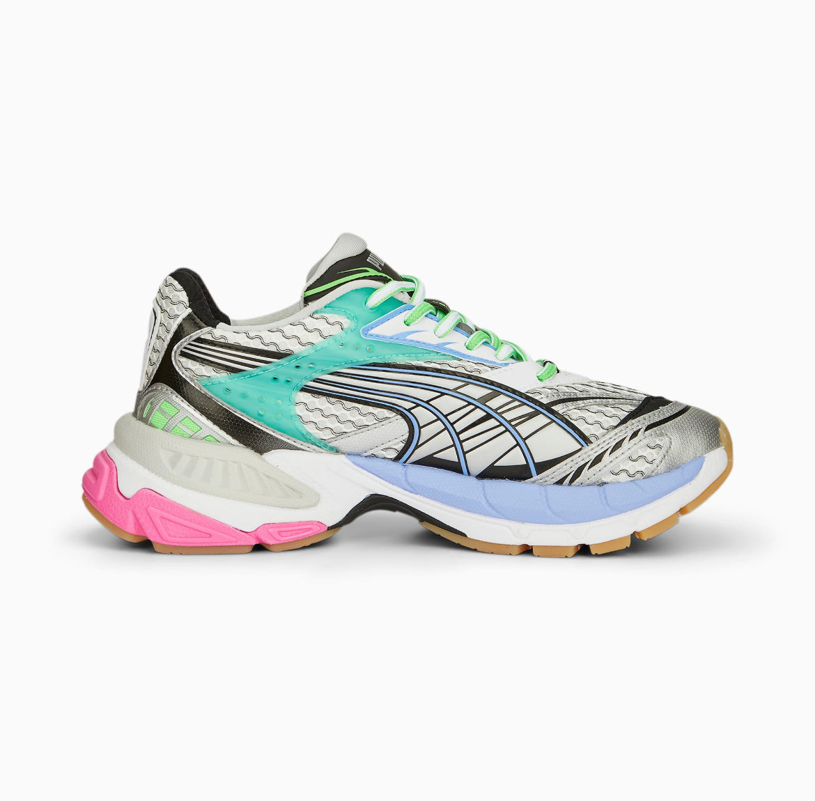 Puma Velophasis Phased Sneaker white black lavender 389365-03