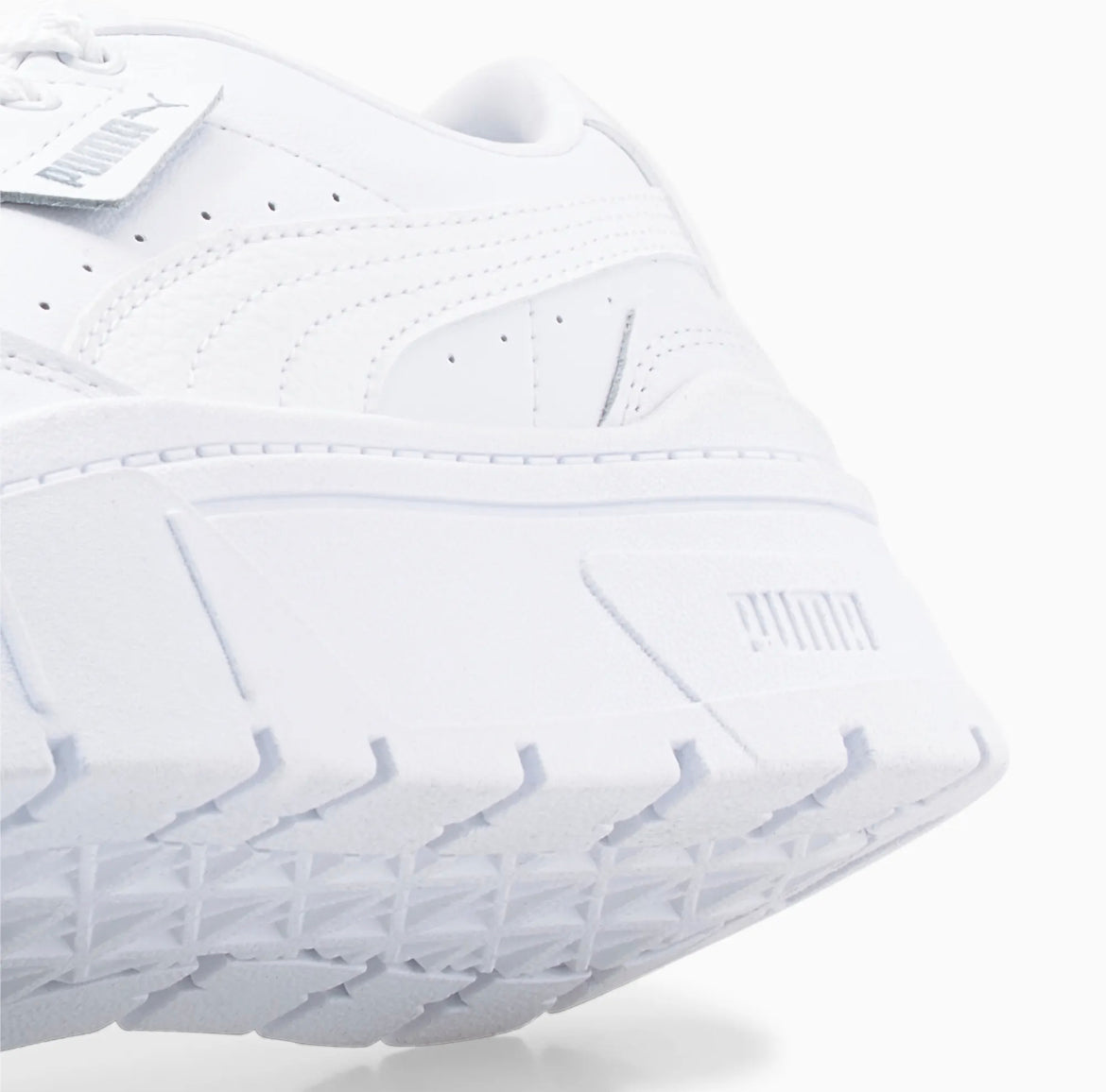 Puma Mayze Stack Leather white 384412-01
