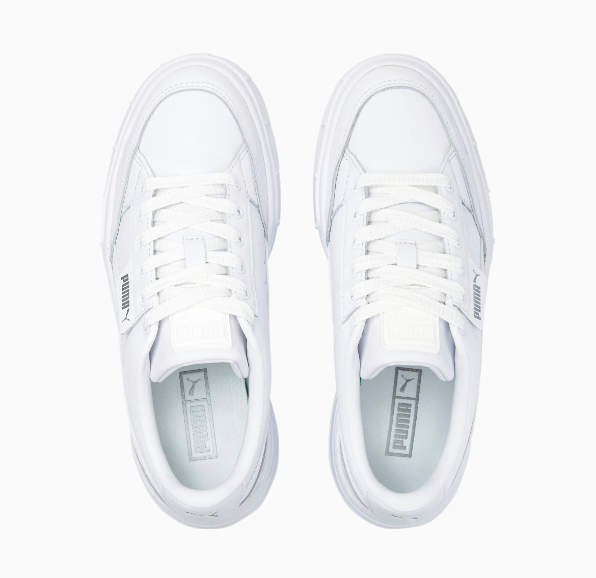 Puma Mayze Stack Leather white 384412-01