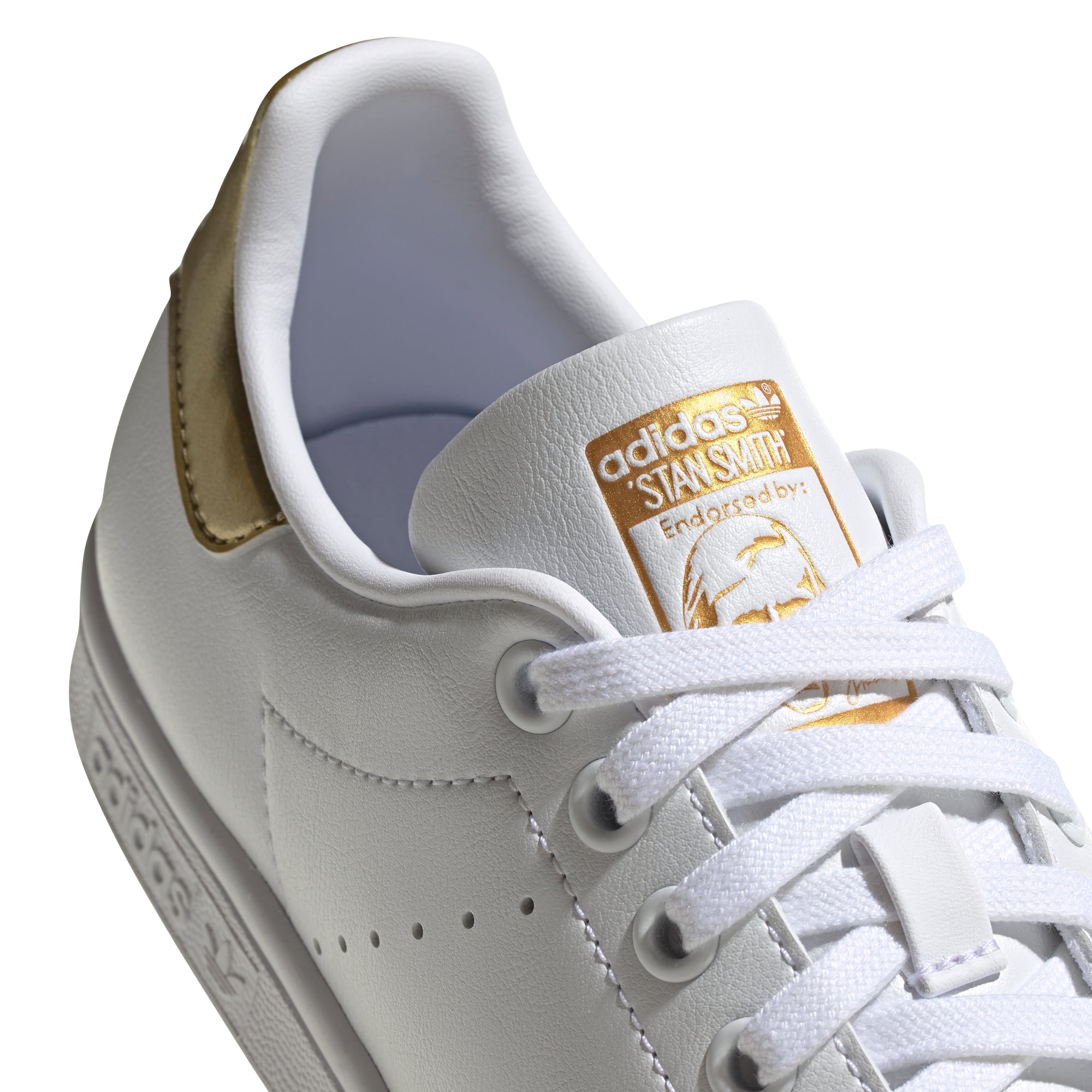 Adidas Stan Smith white gold G58184 Perplex Shoeplex