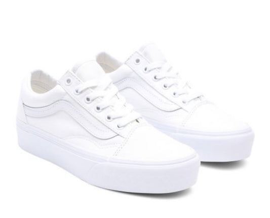 VANS Old Skool Platform true white / weiss VN0A3B3UW00