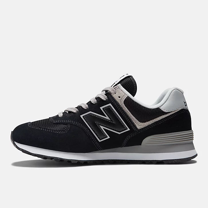 New Balance Sneaker ML574 EVB black white