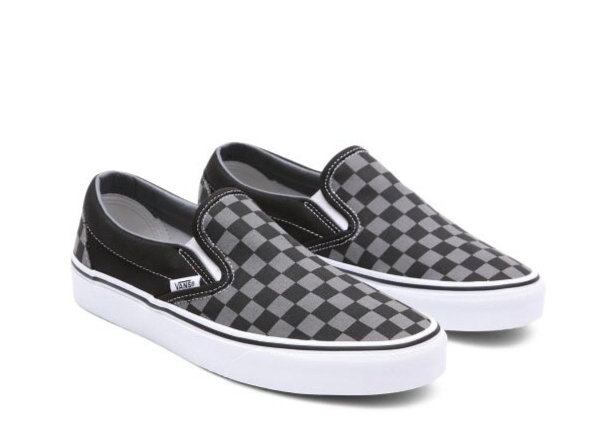 Vans Classic Slip On Checkerboard pewter black VN000EYEBPJ Perplex Shoeplex