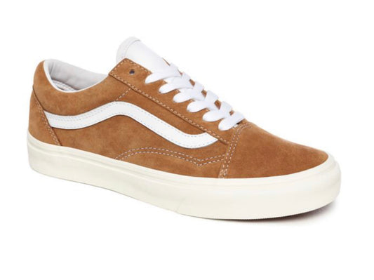 VANS Old Skool Pig Suede Brown / cognac braun VN0A4BV518M
