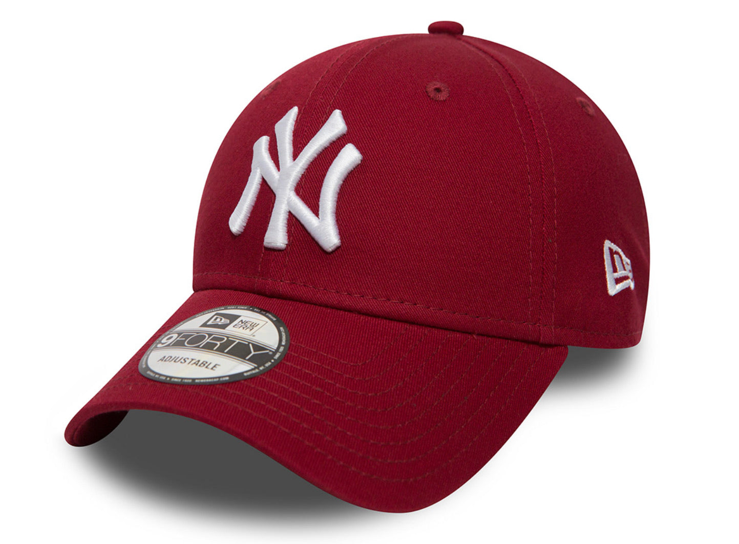 New Era Cap 9Forty NY dunkelrot